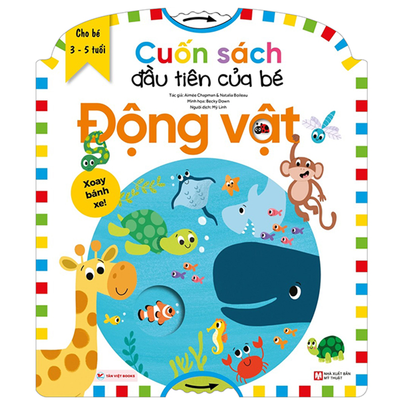 Cuốn Sách Đầu Tiên Của Bé - Màu Sắc (Cho 3-5 Tuổi)