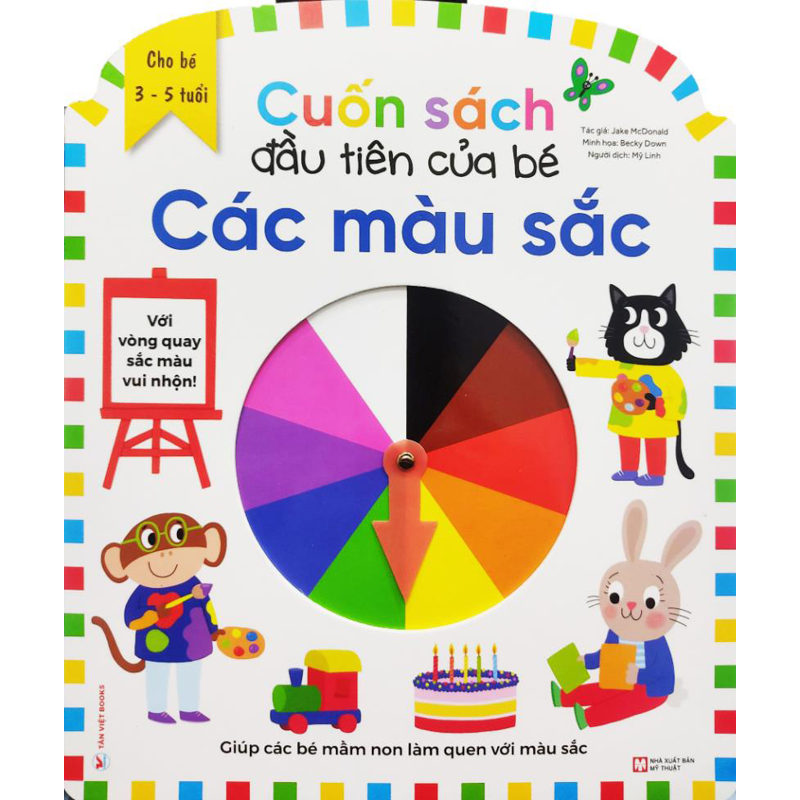 Cuốn Sách Đầu Tiên Của Bé - Màu Sắc (Cho 3-5 Tuổi)