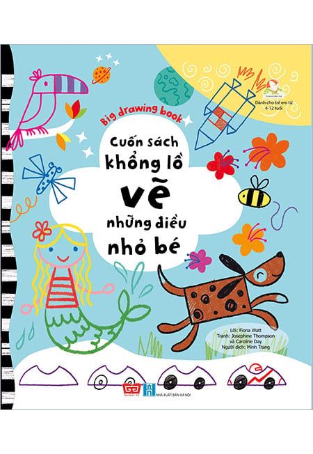 Big Drawing Book - Cuốn Sách Khổng Lồ Vẽ Những Điều Nhỏ Bé