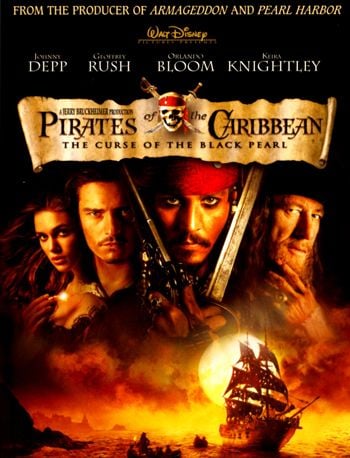 Cướp Biển Vùng Caribbean 1 - Lời Nguyền Của Tàu Ngọc Trai Đen (DVD)
