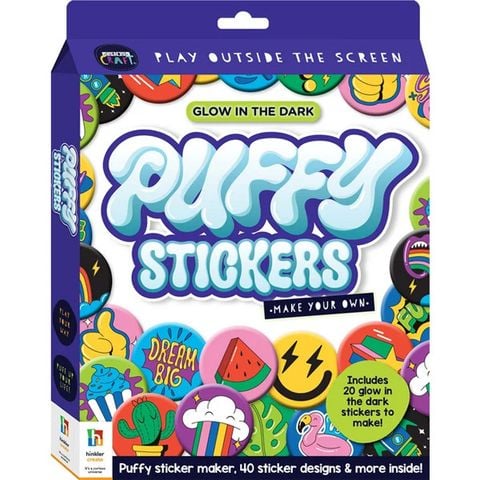 Curious Craft Make Your Own Puffy Stickers Kit