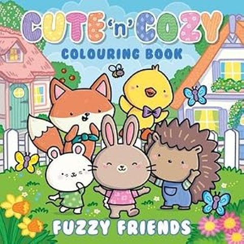 Cute 'N' Cozy: Fuzzy Friends