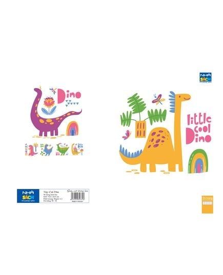Tập Vở Học Sinh Cute Dino 96 Trang (4 Ôly)