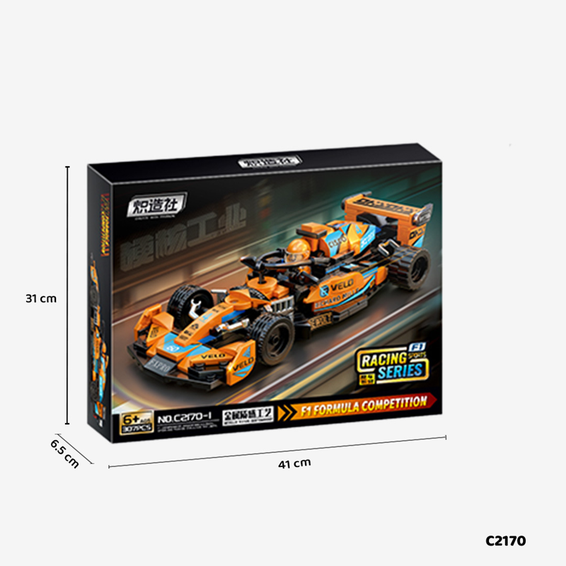 CZS-C2170 - Bộ Lắp Ráp Mô Hình Xe Đua (Giao Mẫu Ngẫu Nhiên)
