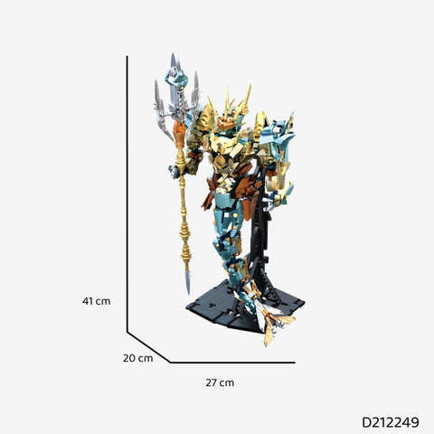 CZS-D212249 - Lắp Ráp Mô Hình Thần Biển Poseidon
