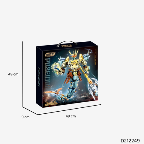 CZS-D212249 - Lắp Ráp Mô Hình Thần Biển Poseidon