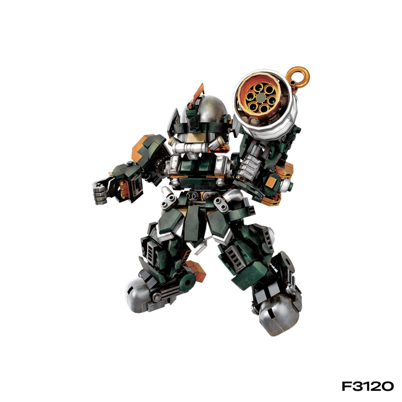 CZS - Bộ Lắp Ráp Mecha Chiến Binh Thép F3120