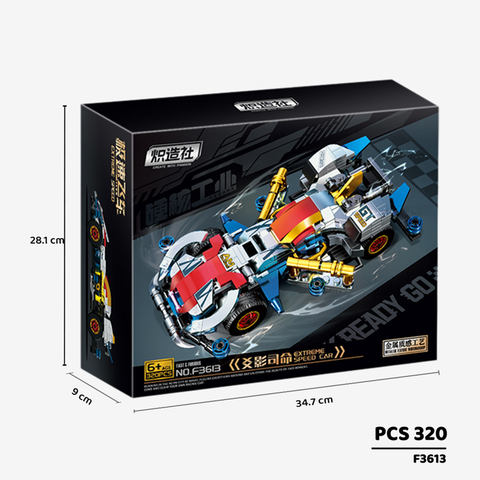 CZS-F3613 - Bộ Lắp Ráp Mô Hình Siêu Xe