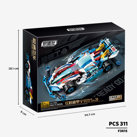 CZS-F3615 - Bộ Lắp Ráp Mô Hình Siêu Xe
