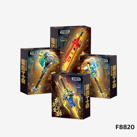 CZS-F8820 - Lắp Ráp Bộ Sưu Tập Binh Khí Phổ (Giao Mẫu Ngẫu Nhiên)