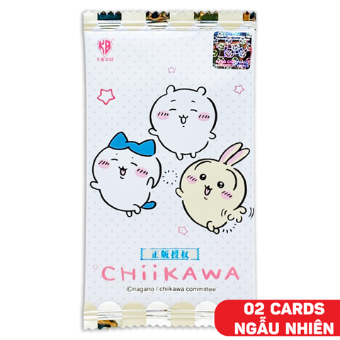 Kabao Card Bo Góc - Chiikawa - The First Collection Series 1 V5 BI01 (Giao Mẫu Ngẫu Nhiên)