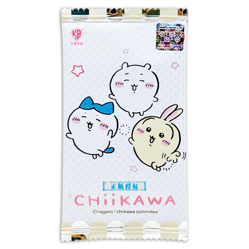 Kabao Card Bo Góc - Chiikawa - The First Collection Series 1 V5 BI01 (Giao Mẫu Ngẫu Nhiên)