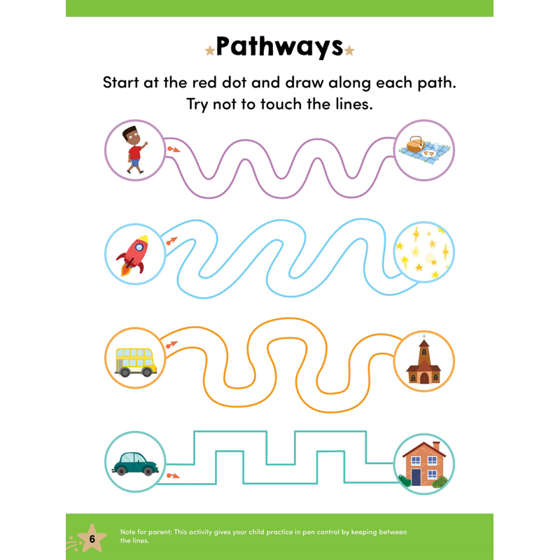 Gold Stars Vol. 3 - Write & Wipe Bumper - Early Learning