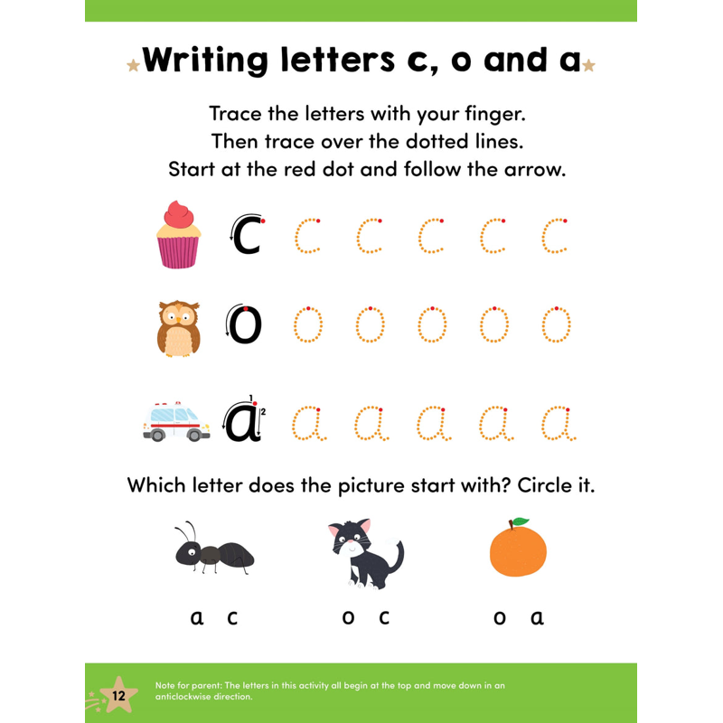 Gold Stars Vol. 3 - Write & Wipe Bumper - Early Learning