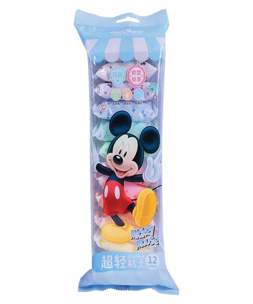 BỘ 12 ĐỒ CHƠI ĐẤT SÉT CHUỘT MICKEY