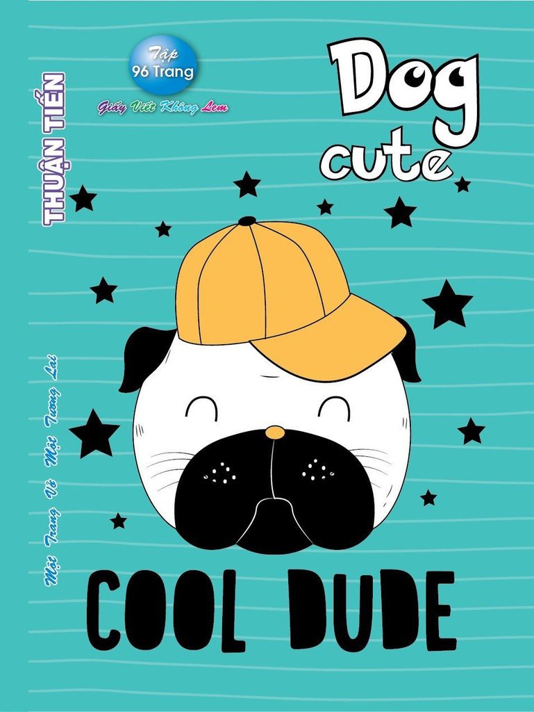 Tập Vở Thuận Tiến 96T DL80 4OLI - DOG CUTE