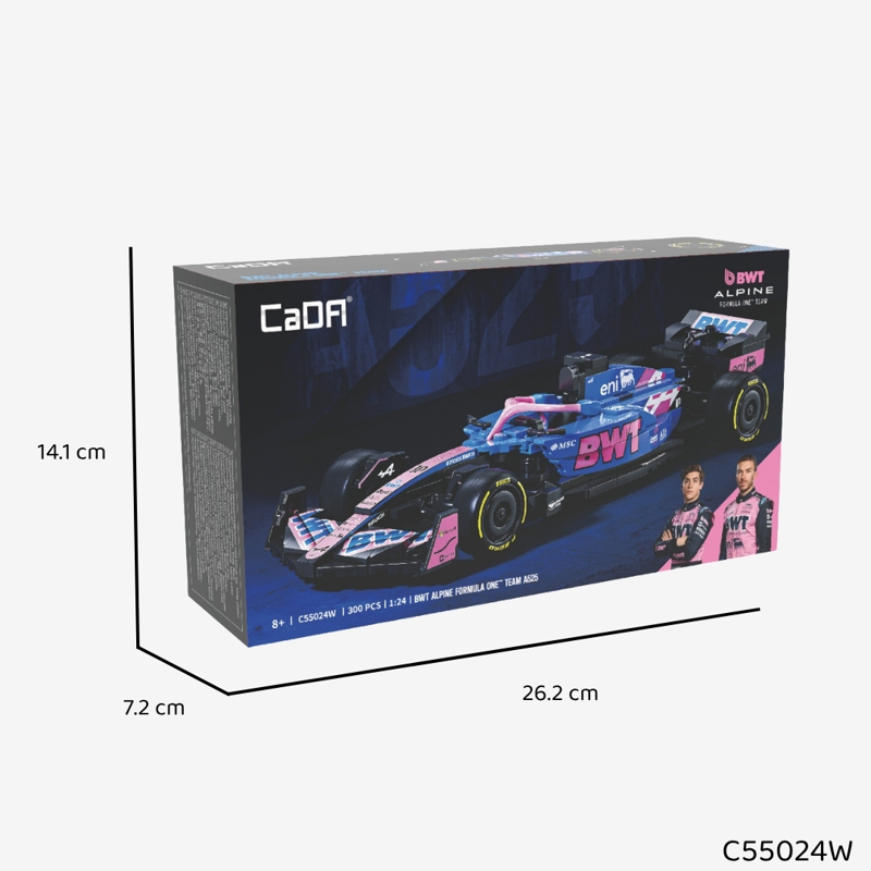 Cada-C55024w- Lắp Ráp Siêu Xe F1 Alpine A525 Tỉ Lệ 1:24