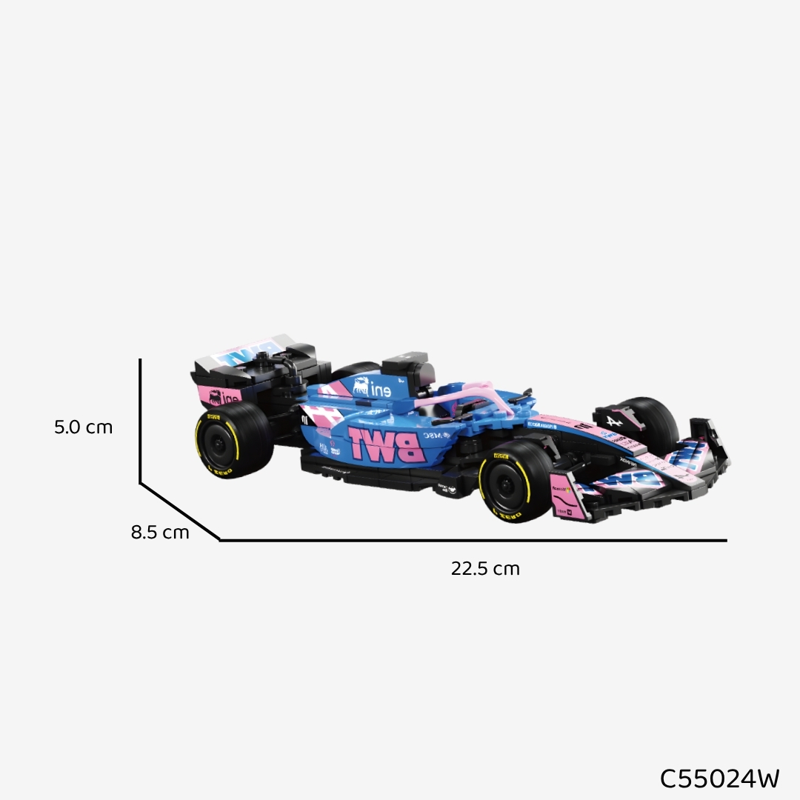 Cada-C55024w- Lắp Ráp Siêu Xe F1 Alpine A525 Tỉ Lệ 1:24