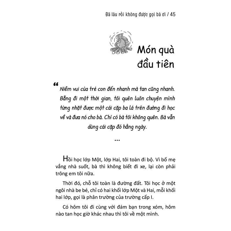 Đã Lâu Rồi Không Được Gọi Bà Ơi