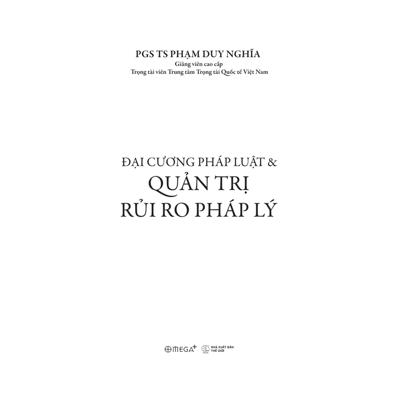 Đại Cương Pháp Luật Và Quản Trị Rủi Ro Pháp Lý