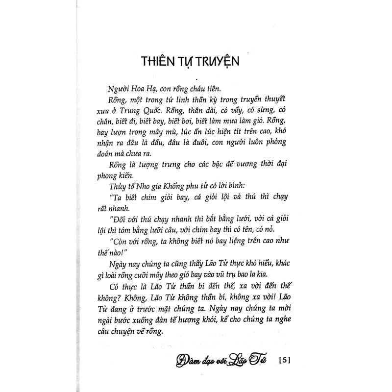 Đàm Đạo Với Lão Tử