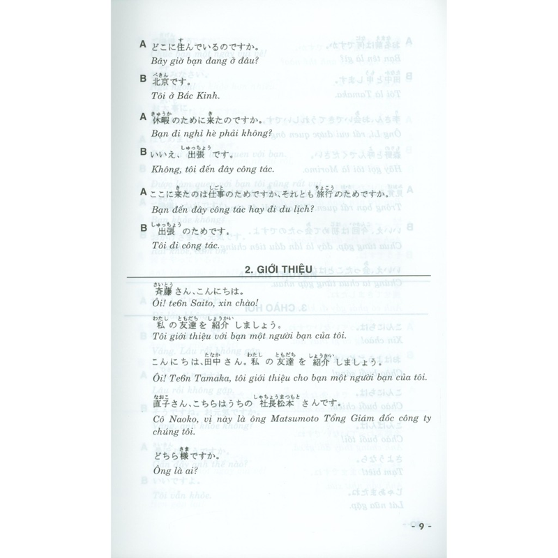 Đàm Thoại Tiếng Nhật Theo Tình Huống Thực Tế