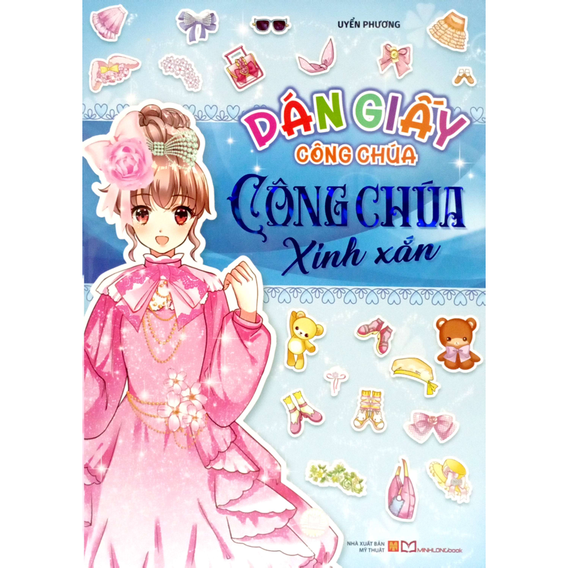Dán Giấy Công Chúa - Công Chúa Xinh Xắn