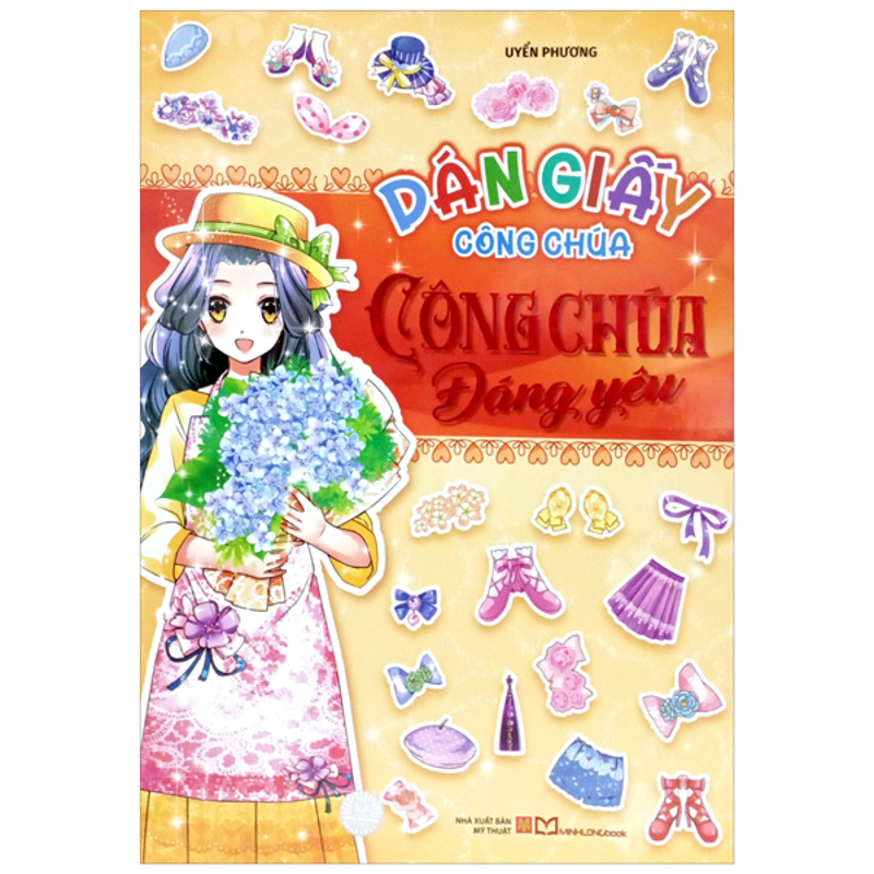 Dán Giấy Công Chúa - Công Chúa Xinh Xắn