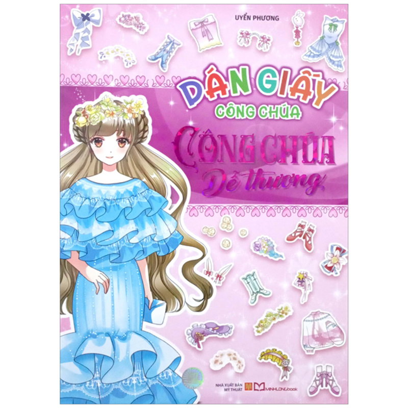 Dán Giấy Công Chúa - Công Chúa Xinh Xắn