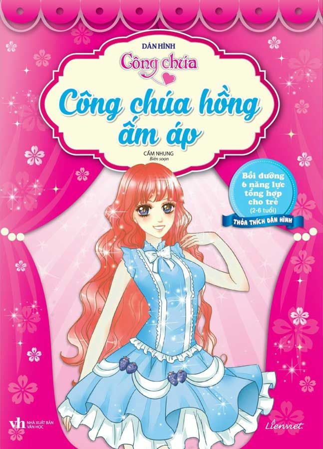 Dán Hình Công Chúa - Công Chúa Hồng Ấm Áp