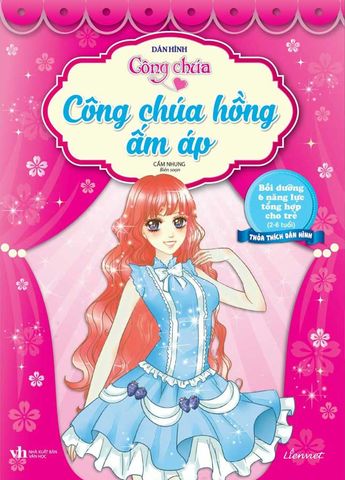 Dán Hình Công Chúa - Công Chúa Hồng Ấm Áp