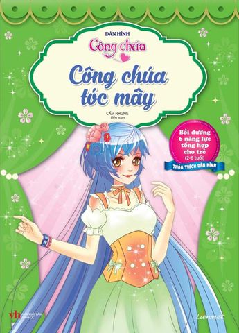 Dán Hình Công Chúa - Công Chúa Tóc Mây