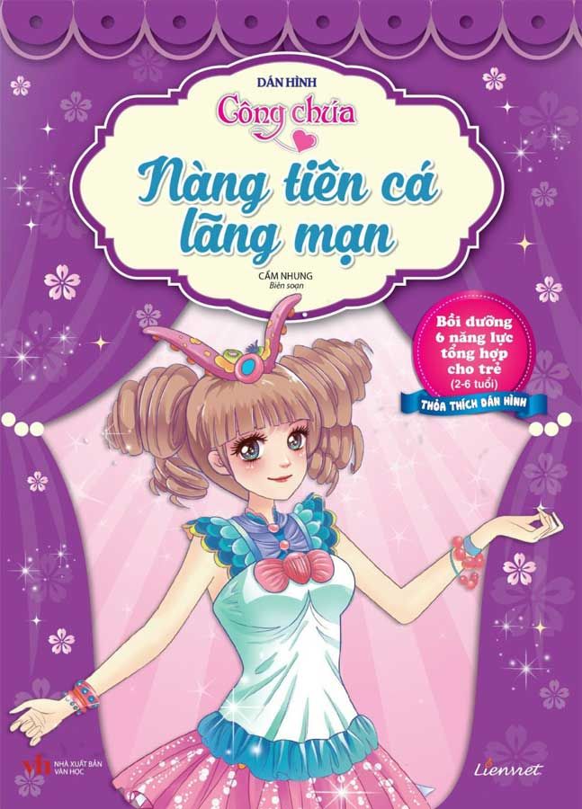 Dán Hình Công Chúa - Nàng Tiên Cá Lãng Mạn