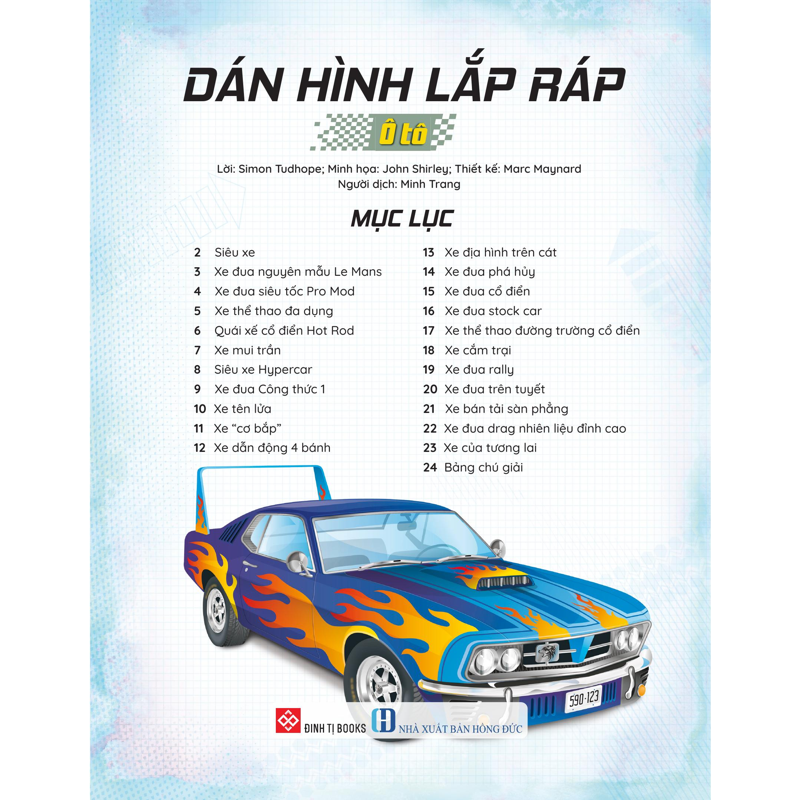 Dán Hình Lắp Ráp-Ô Tô
