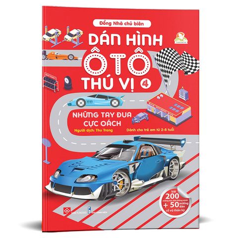 Dán Hình Ô Tô Thú Vị 4 - Những Tay Đua Cực Oách