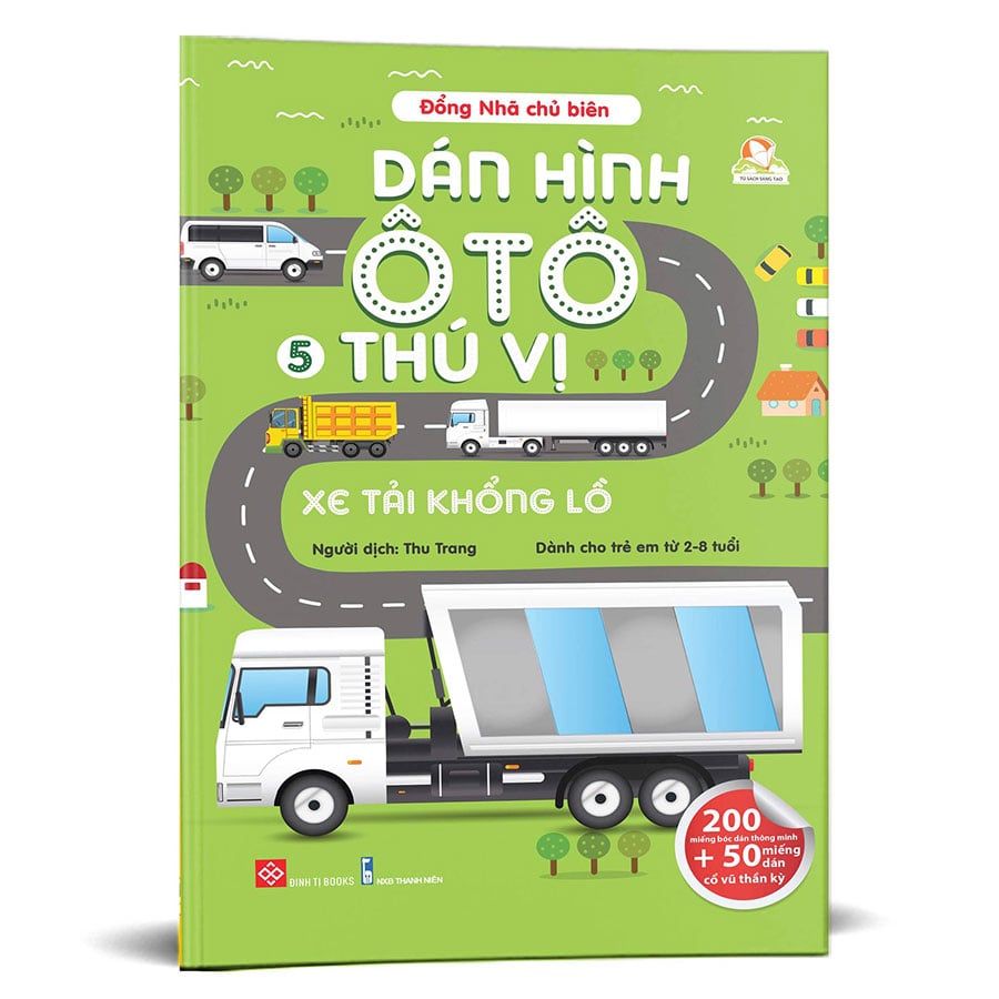Dán Hình Ô Tô Thú Vị 5 - Xe Tải Khổng Lồ