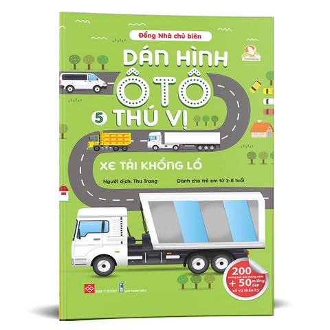 Dán Hình Ô Tô Thú Vị 5 - Xe Tải Khổng Lồ
