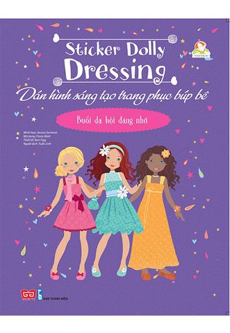 Dán Hình Sáng Tạo Trang Phục Búp Bê - Buổi Dạ Hội Đáng Nhớ