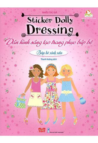 Dán Hình Sáng Tạo Trang Phục Búp Bê - Búp Bê Xinh Xắn