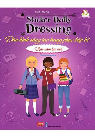 Dán Hình Sáng Tạo Trang Phục Búp Bê - Chào Năm Học Mới