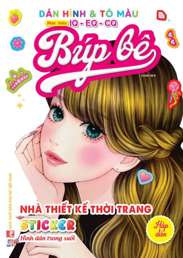 Dán Hình Và Tô Màu Búp Bê - Nhà Thiết Kế Thời Trang - Hấp Dẫn