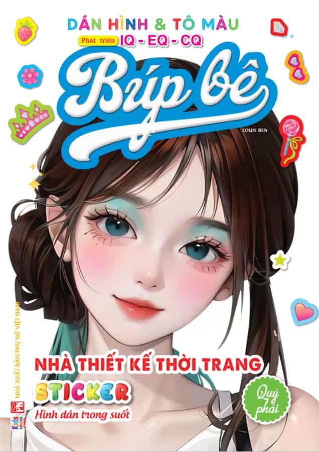 Dán Hình Và Tô Màu Búp Bê - Nhà Thiết Kế Thời Trang - Quý Phái