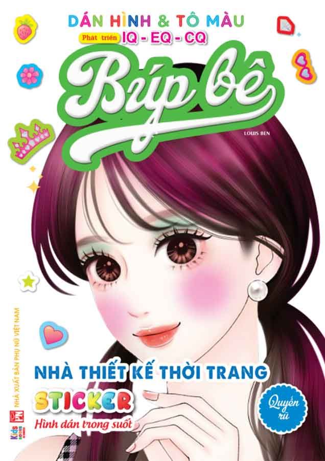 Dán Hình Và Tô Màu Búp Bê - Nhà Thiết Kế Thời Trang - Quyến Rũ