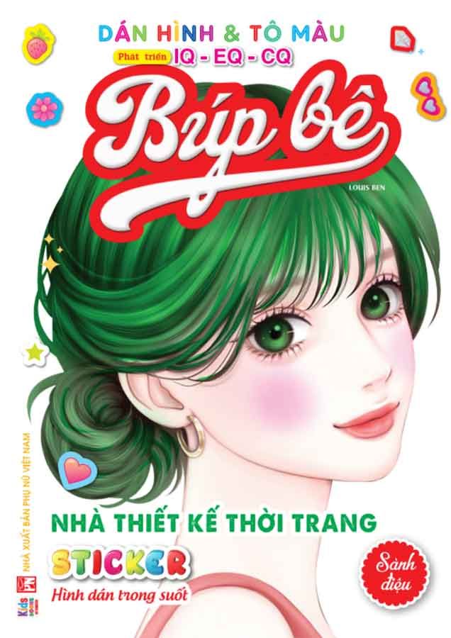 Dán Hình Và Tô Màu Búp Bê - Nhà Thiết Kế Thời Trang - Sành Điệu