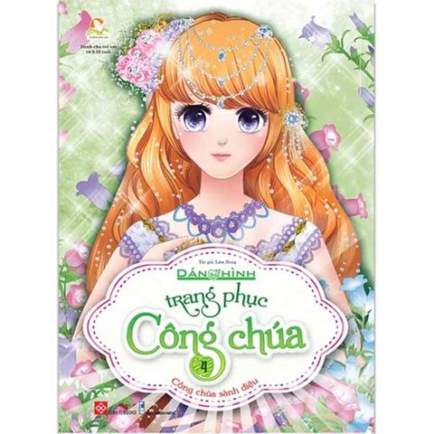 Dán Hình Trang Phục Công Chúa 4 - Công Chúa Sành Điệu
