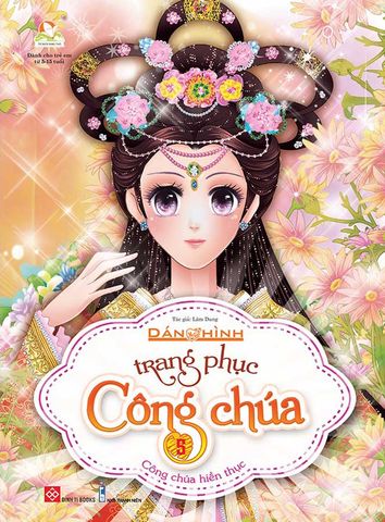 Dán Hình Trang Phục Công Chúa 5 - Công Chúa Hiền Thục