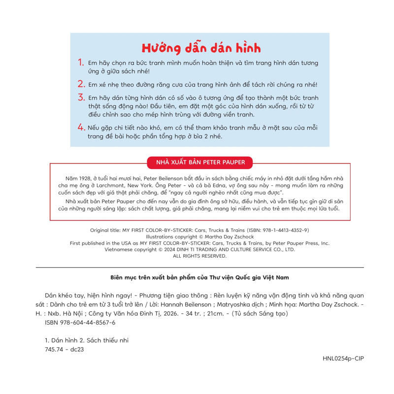 Dán Khéo Tay Hiện Hình Ngay!-Phương Tiện Giao Thông