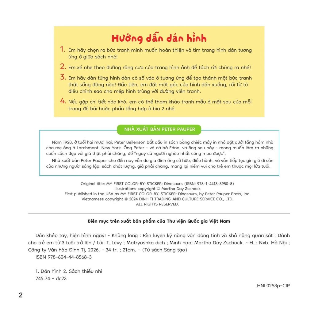 Dán Khéo Tay Hiện Hình Ngay! - Khủng Long