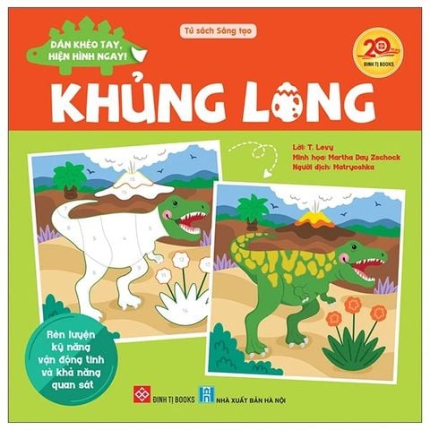 Dán Khéo Tay Hiện Hình Ngay! - Khủng Long