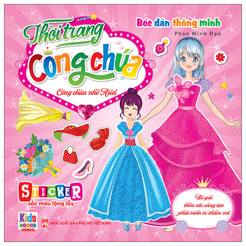 Bóc Dán Thông Minh Thời Trang Công Chúa - Công Chúa Nhỏ Ariel
